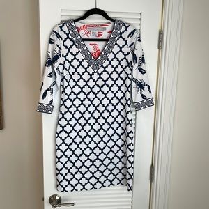 Gretchen Scott Lobster Soup Dress XS